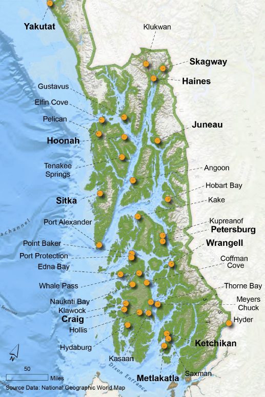 Back page of CEDS SEAK Map